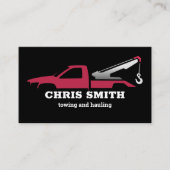 Schleppdienst Visitenkarte (Vorderseite)