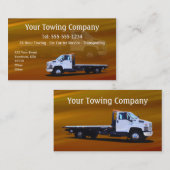 Schleppen der KUNDENGERECHTEN Visitenkarte (Vorne/Hinten)