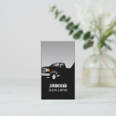 Schleppen der Visitenkarten Visitenkarte (Stehend Vorderseite)