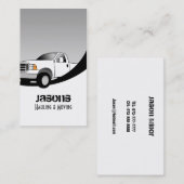 Schleppen der Visitenkarten Visitenkarte (Vorne/Hinten)