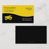 Schleppen des Abfall-Abbau-Services Visitenkarte (Vorne/Hinten)