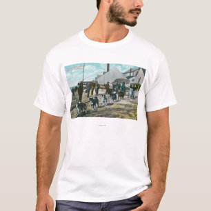 Schleppen des Wassers mit DogsNome, AK T-Shirt