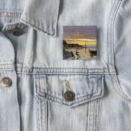 Schleppen eines Bootes, Honfleur Button (Beispiel)