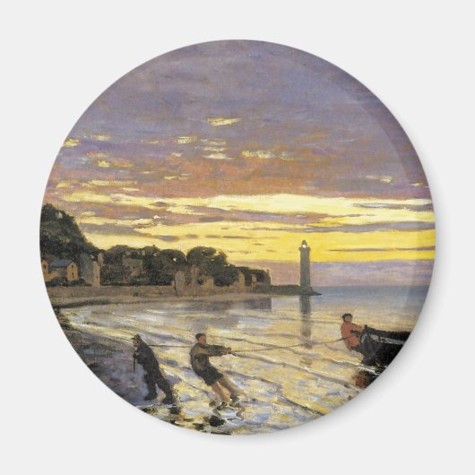 Schleppen eines Bootes, Honfleur Magnet (Vorne)