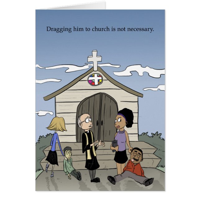 Schleppen er zur Kirche (Vorne)