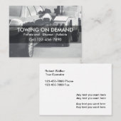 Schleppen und Wrecker Visitenkarte (Vorne/Hinten)