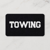 Schleppen Visitenkarte (Vorderseite)