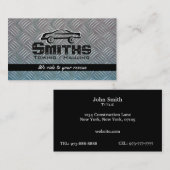 Schleppen, Visitenkarten schleppend Visitenkarte (Vorne/Hinten)