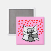 Schleppen von Schüssel und Maus-Magnet Magnet (Vorderseite/Rückseite)