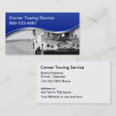 Schleppen von Visitenkarten Visitenkarte (Vorne/Hinten)