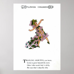 Schleppender Arbutus Poster