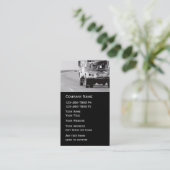 Schleppenwrecker-Visitenkarte Visitenkarte (Stehend Vorderseite)