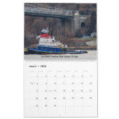 Schlepper am Hudson River 2021 - eine Mischung aus Kalender (Mär 2026)