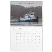 Schlepper am Hudson River 2021 - eine Mischung aus Kalender (Feb 2026)