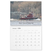 Schlepper am Hudson River 2021 - eine Mischung aus Kalender (Jan 2026)