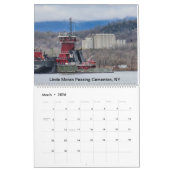 Schlepper am Hudson River 2021 - eine Mischung aus Kalender (Mär 2026)