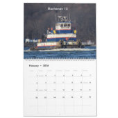 Schlepper am Hudson River 2021 - eine Mischung aus Kalender (Feb 2026)
