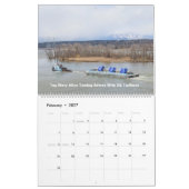 Schlepper am Hudson River mit einzigartigen Tows 2 Kalender (Feb 2027)