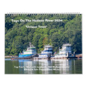 Schlepper am Hudson River mit einzigartigen Tows 2 Kalender (Titelbild)