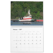 Schlepper auf dem Hudson 2016 Kalender (Feb 2027)