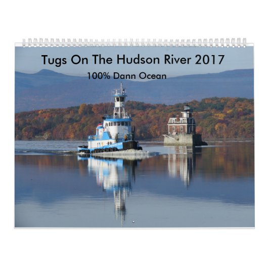 Schlepper auf dem Hudson 2017 100% Dann Ozean Kalender (Titelbild)