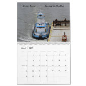 Schlepper auf dem Hudson 2017 100% Dann Ozean Kalender (Mär 2027)