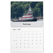 Schlepper auf dem Hudson 2017 Kalender (Mär 2027)