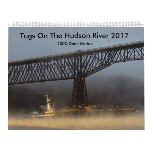 Schlepper auf dem Hudson 2017 Kalender (Titelbild)