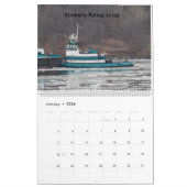 Schlepper auf dem Hudson 2017 Kalender (Jan 2026)