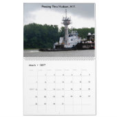 Schlepper auf dem Hudson 2017 Kalender (Mär 2027)