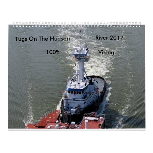 Schlepper auf dem Hudson 2017 Kalender (Titelbild)