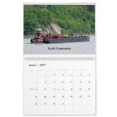 Schlepper auf dem Hudson 2017 Kalender (Mär 2027)