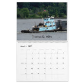 Schlepper auf dem Hudson 2017 Kalender (Mär 2027)