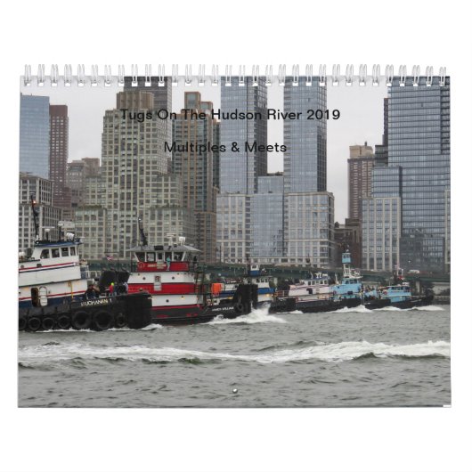 Schlepper auf dem Hudson 2019 Kalender (Titelbild)