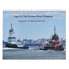 Schlepper auf dem Hudson 2019 KVK Kalender