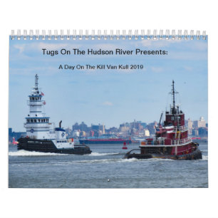 Schlepper auf dem Hudson 2019 KVK Kalender