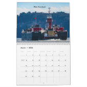 Schlepper auf dem Hudson Bouchard 2019 Kalender (Mär 2026)