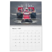 Schlepper auf dem Hudson Bouchard 2019 Kalender (Feb 2027)