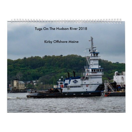 Schlepper auf dem Hudson---Kirby in Küstennähe Kalender (Titelbild)