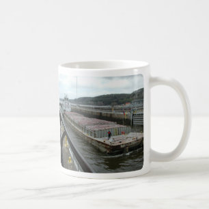 Schlepper auf dem Mississippi Kaffeetasse