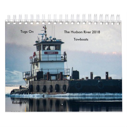 Schlepper auf den der HudsonTowboats 2018 Kalender (Titelbild)