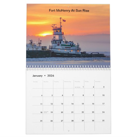 Schlepper auf den Hudsonschaufel-Brüdern 2019 Kalender (Jan 2026)