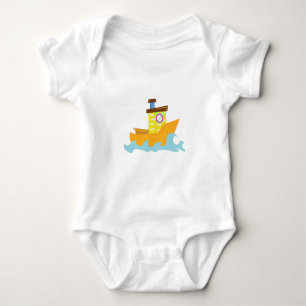 Schlepper-Boot Baby Strampler