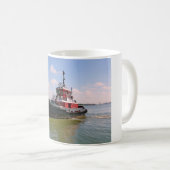 Schlepper-Boot Kaffeetasse (VorderseiteRechts)