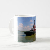 Schlepper-Boot Kaffeetasse (Vorderseite Links)