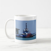 Schlepper-Boot und Versuchsboot Kaffeetasse (Links)