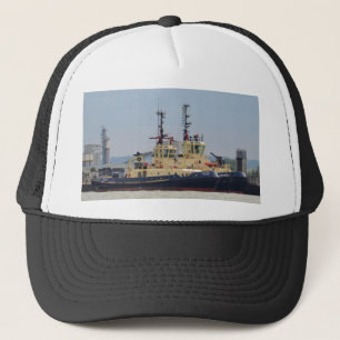 Schlepper Cecilia und Brunel Truckerkappe