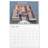 Schlepper Erin Elizabeth 2026 Kalender (Mär 2027)