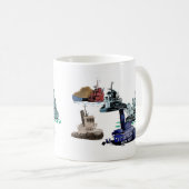 Schlepper-Gemisch Kaffeetasse (VorderseiteRechts)