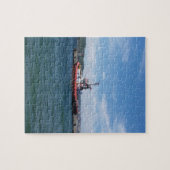 Schlepper im Hafen Puzzle (Horizontal)